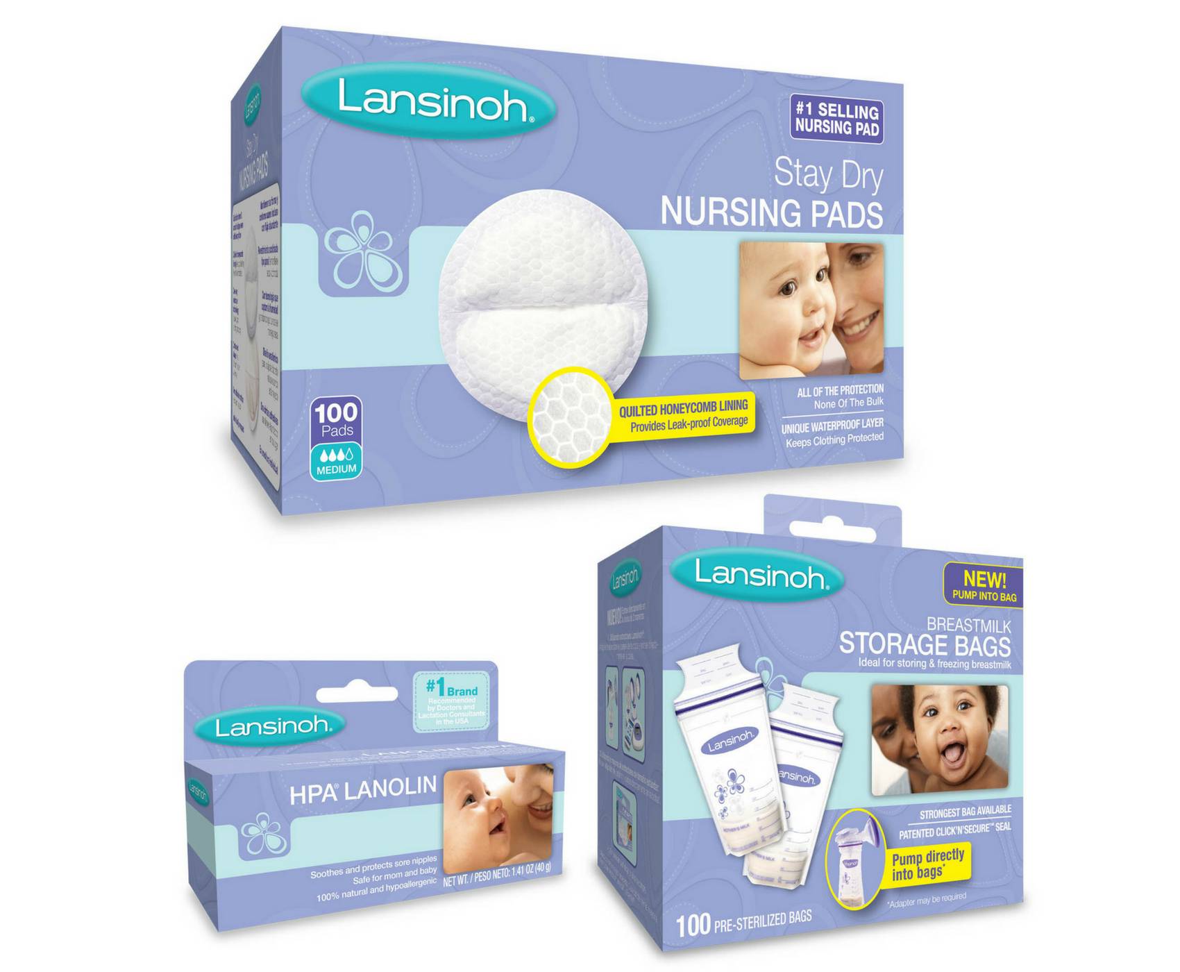 Lansinoh Easy Essentials Accessory Kit