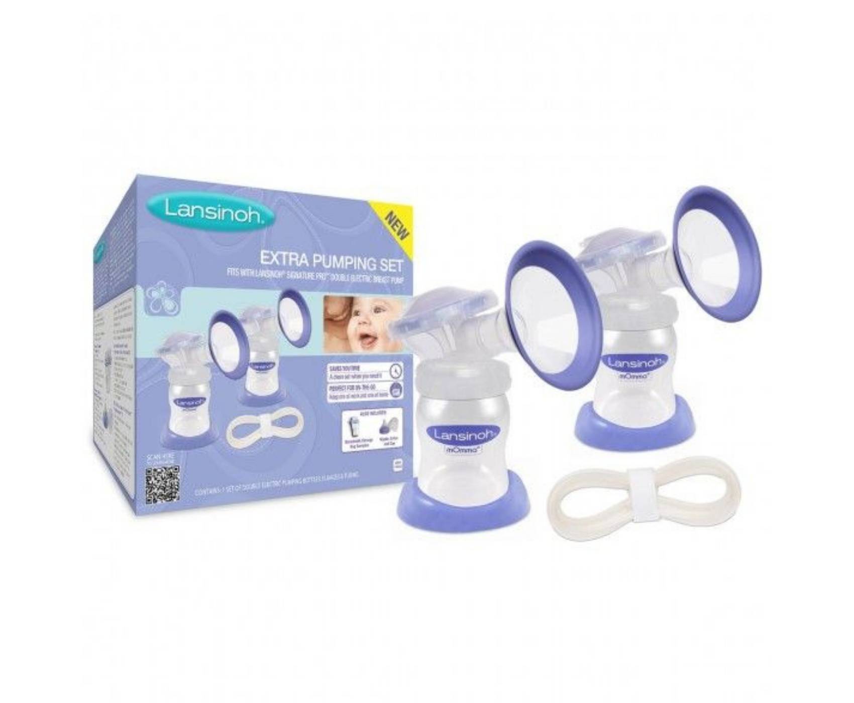 Lansinoh Extra Pumping Set