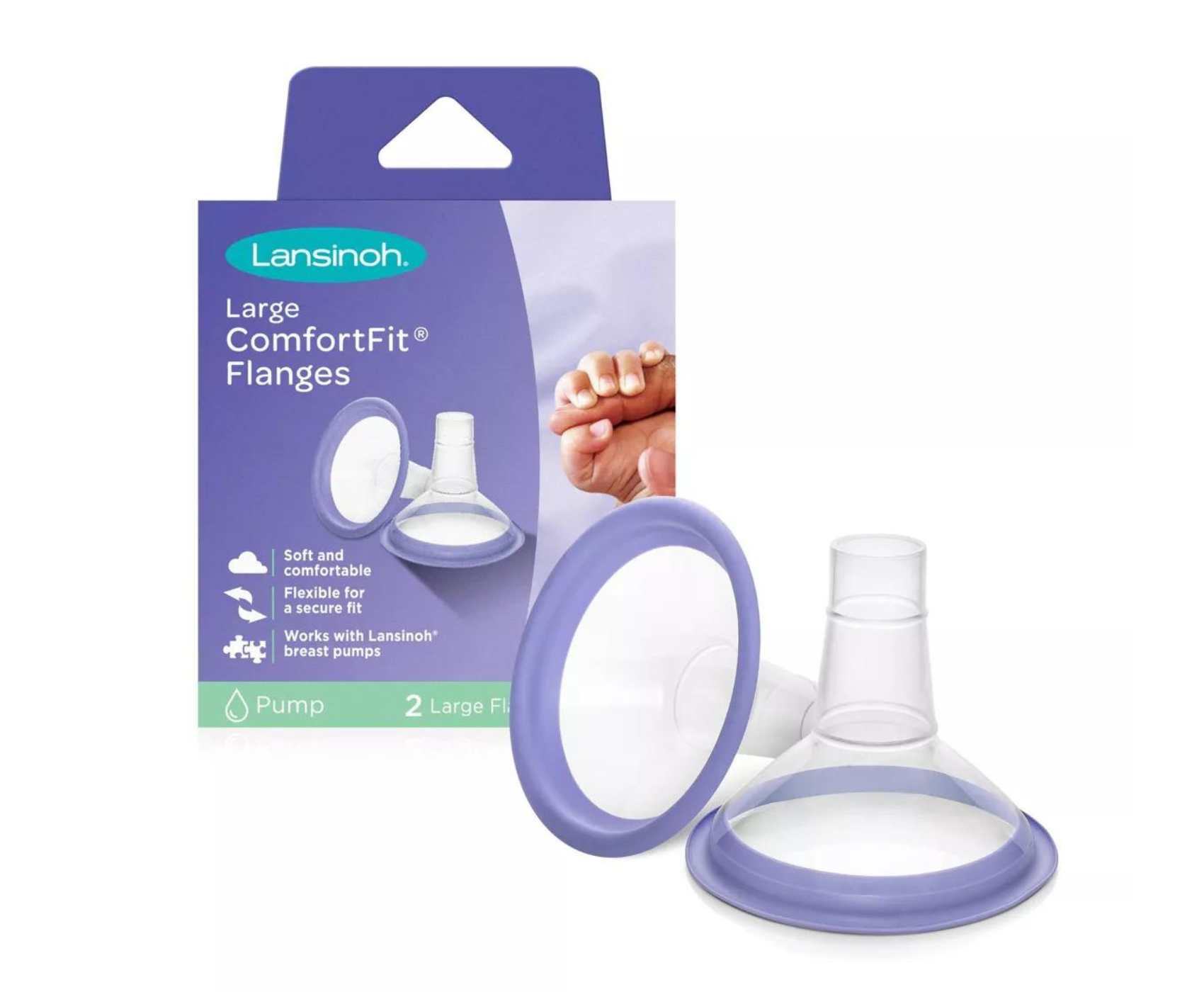 Lansinoh Comfort Fit Flanges