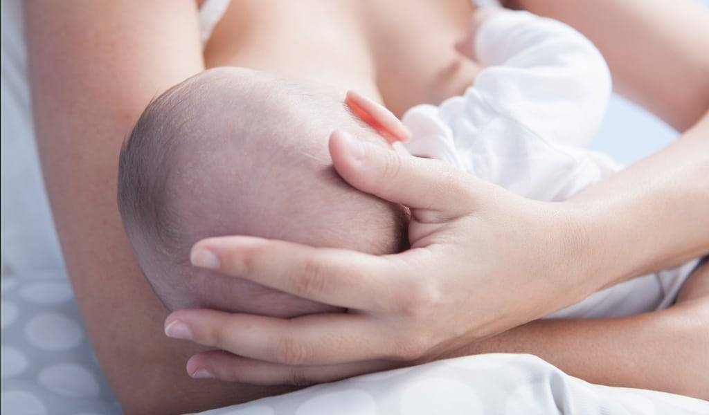 Mom Breastfeeding Baby