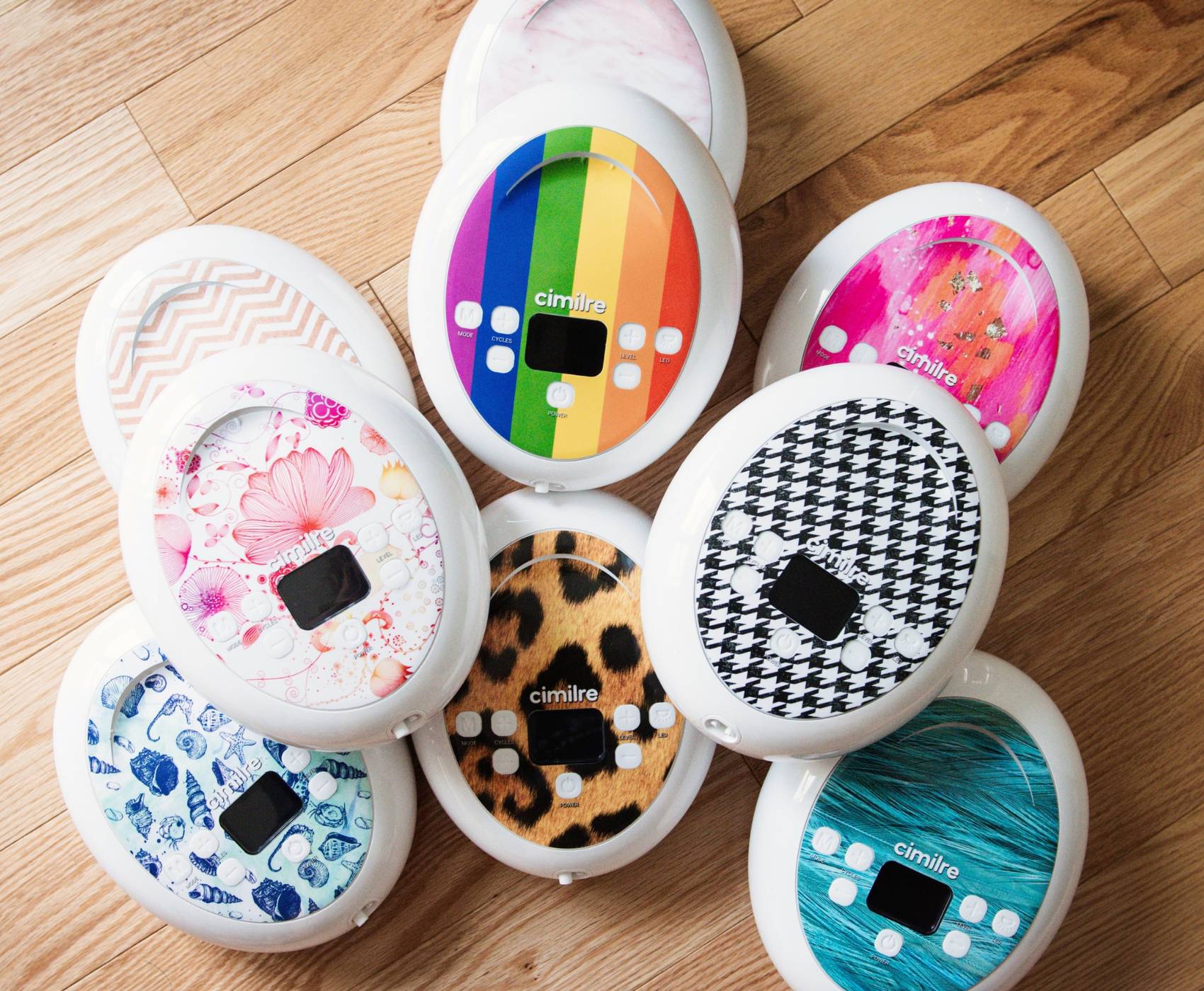 Acelleron-colorful-skin-stack-cimilre-s6-breast-pump