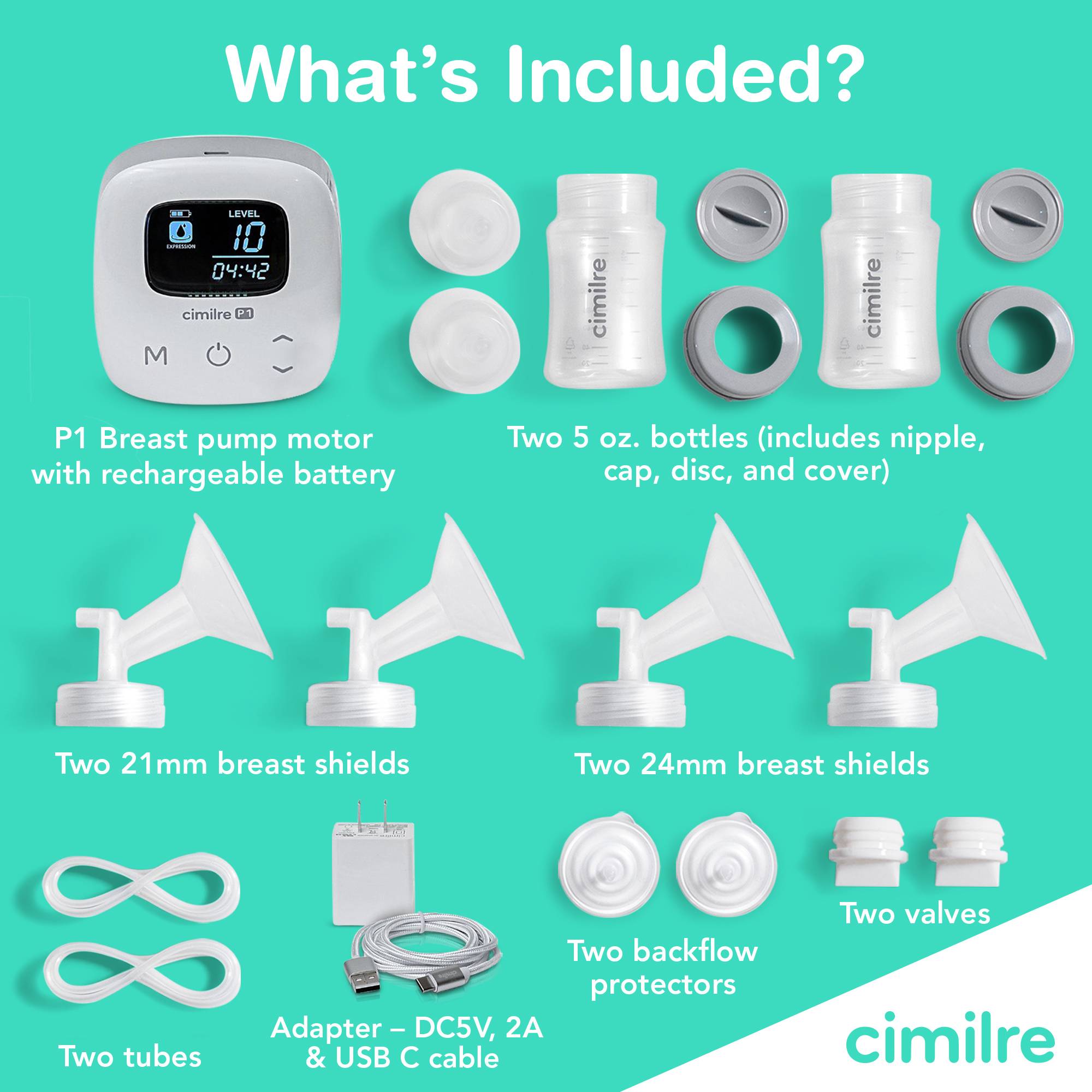 Cimilre P1_what's included
