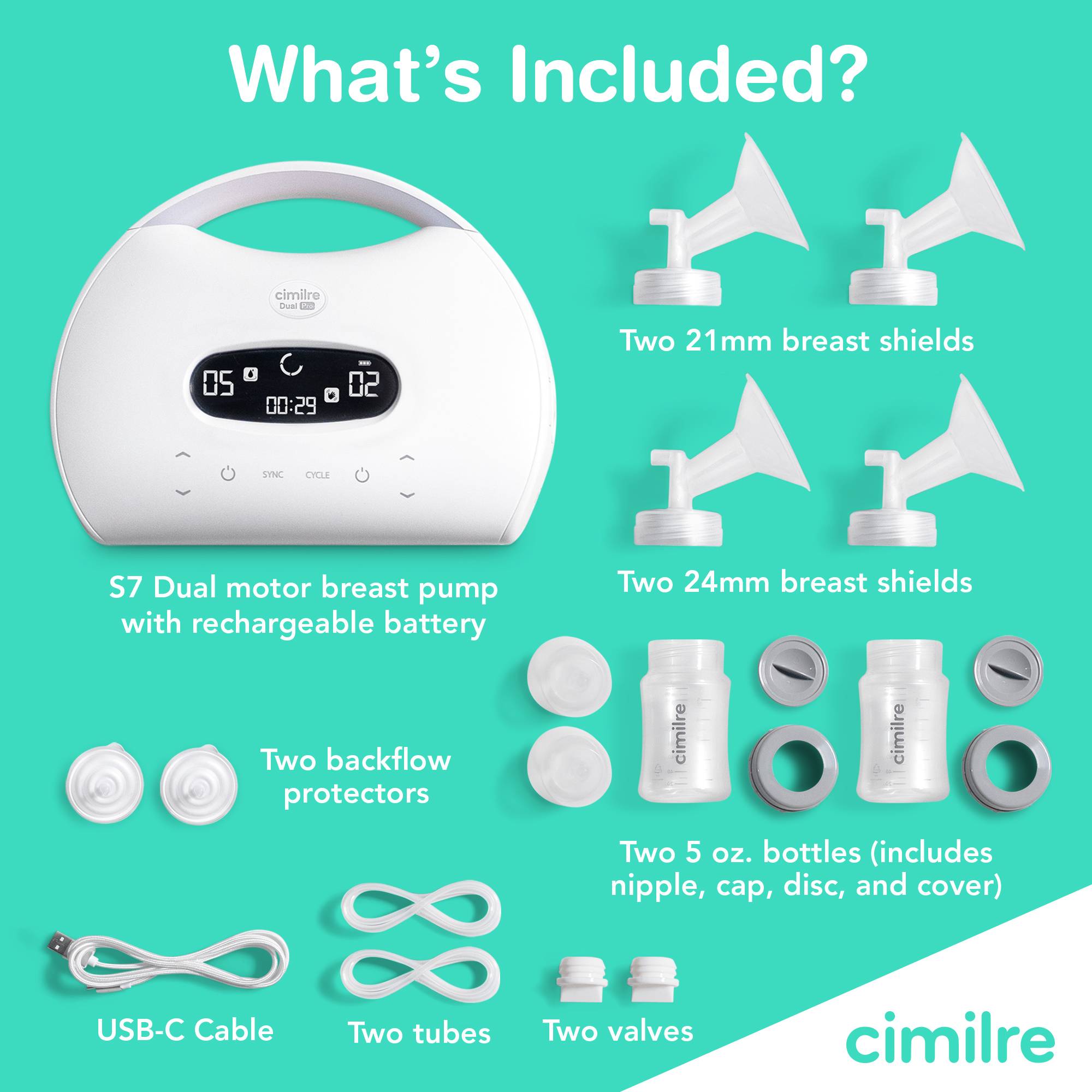 Cimilre S7_what's included