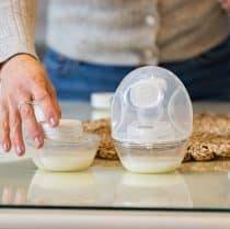 Cimilre Hands free collection cups mom and hand